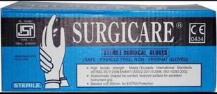 SURGICARE Sterile Size 6.5 Latex, Rubber Surgical Gloves (Pack of 50)___(25 PAIR) Latex, Rubber Surgical Gloves