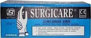 SURGICARE Sterile Size 7 Latex, Rubber Surgical Gloves (Pack of 50)___(25 PAIR) Latex, Rubber Surgical Gloves