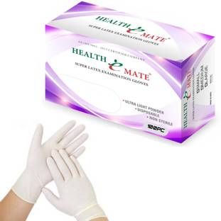 HealthEmate EX-011 Examination Latex Examination Gloves