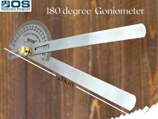 Bos Medicare Surgical Goniometer Stainless steel medium Medical Goniometer
