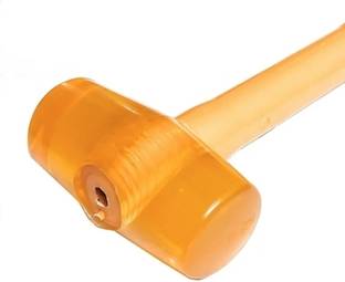 NEWHANDTOOLS Rubber with Rubber Mallet HammNon-Slip Comfortable Grip Handle (0.5 kg) Medical Hammer