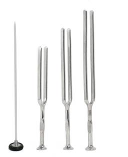 RCSP Medical Reflex Square Head, Queen Hammer with Tuning Fork 128,256,512Hz Medical Hammer