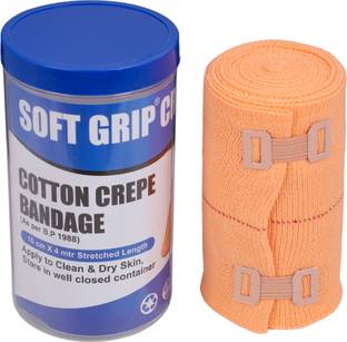 JOGI ENTERPRISE COTTON CRAPE BANDAGE 10CMX4MTR Reusable Medical Tray