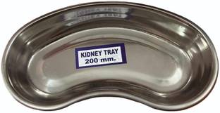 LISAMED Stainless steel Kidney Trays (Pack of 2) (12 INCH) Reusable Medical Tray