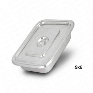OTICA Dressing Tray Stainless Steel LED (09x06) Reusable Medical Tray Reusable Medical Tray