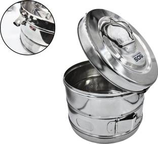 Bos Medicare Surgical premium and best Dressing Drum autoclavable heavy duty stainless steel Reusable Medical Tray