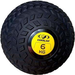 COUGAR Slam Ball, 6Kg Rubber Slam Ball For Core Training, Squat, Lunge, Wall Exercise Gym Ball