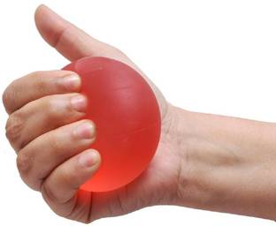 M MOD CON Gel Exercise Ball for Wrist Muscles Strengthening, Post fracture exerciser Soft Medicine Ball