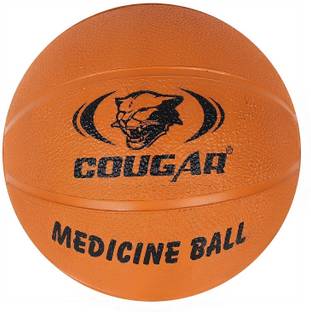 COUGAR Medicine Ball, Medicine Ball Workouts, 2kg Champion Medicine Ball, Rubber Molded Medicine Ball