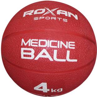 Roxan Rubber Medicine Ball / GYM EXERCISE BALL 4 KG Medicine Ball