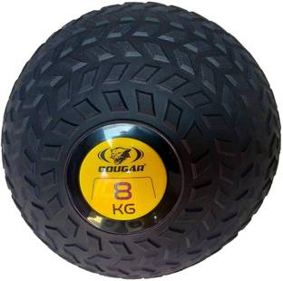 COUGAR Slam Ball, 8 Kg Rubber Slam Ball For Core Training, Squat, Lunge, Wall Exercise Gym Ball