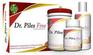 Skinrange Dr Piles Free Herbal Powder Capsule Oil Medicine Dispenser