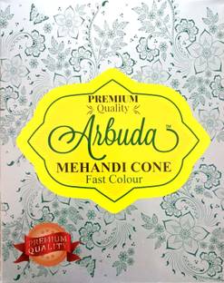 Meenakshi Arbuda mahendi Cone Fast Color Natural Mehendi