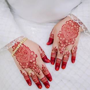 sign gold Henna Mehendi Cones For Hand, Feet And Body Designs Natural Mehendi
