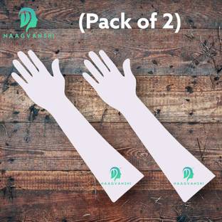 Naagvanshi "Mehndi Acrylic Hands Set - Set of 2 for Skill Development Natural Mehendi