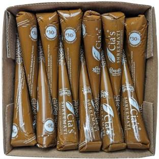 Cias Shreemati Pack of 12 Natural Mehendi