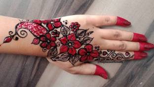 sign gold Mehendi Cone Body Art All Natural Herbal Pure Henna Natural Mehendi