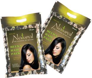NATURAL Heena Hair pack 200 gm each Pack Natural Mehendi