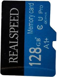 Realspeed A1Plusspeed A1 128 GB Memory Stick Class 10 130 MB/s  Memory Card Compatible with Computer, Gaming Console, Gaming Console, Mobile, Tablet