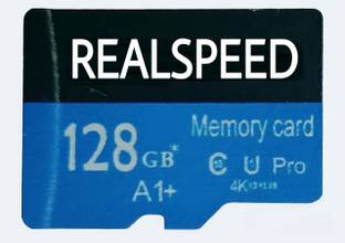 Realspeed REALA1 A1 128 GB Memory Stick Class 10 130 MB/s  Memory Card Compatible with Computer, Gaming Console, Tablet, Mobile