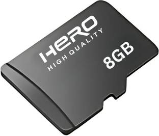 herohighquality 2 PRO 8 GB MicroSD Card Class 10 100 MB/s  Memory Card Compatible with Mobile, Tablet, Computer, Gaming Console