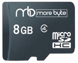 MOREBYTE Ultra 8 GB MicroSD Card Class 10 90 MB/s Memory Card Black 8 GB MicroSD Card Class 10 90 MB/s  Memory Card Compatible with Mobile, Computer, Tablet