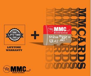 MMC MEMORY 528 ULTRAFAST 512 GB MicroSD Card UHS Class 3 100 MB/s  Memory Card Compatible with Mobile, Tablet, Camera