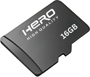 herohighquality 3 PRO 16 GB MicroSD Card Class 10 100 MB/s  Memory Card Compatible with Mobile, Tablet, Computer, Gaming Console