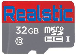Realstic Evo Plus 32GB Memory Card (With Adapter). EVO Plus 32 GB MicroSD Card Class 10 130 MB/s  Memory Card Compatible with Computer, Gaming Console, Mobile, Tablet