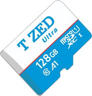 T ZED 128GB Memory Card Class 10 TZED 128 GB MicroSD Card Class 10 150 MB/s  Memory Card Compatible with Gaming Console, Computer, Tablet, Camera, Mobile