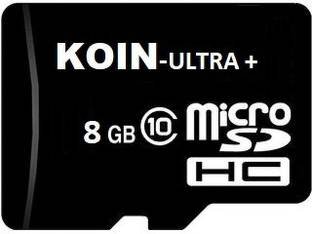 MOREBYTE Ultra Plus 8gb Memory card Class 10 transfer speed upto 100mb/s Ultra Plus 8 GB MicroSD Card Class 10 90 MB/s  Memory Card Compatible with Camera, Computer, Mobile, Tablet