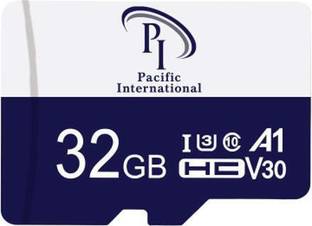 PACIFIC INTERNATIONAL microSD IU 3 32GB UHS Class 3 32 GB MicroSD Card UHS Class 3 100 MB/s  Memory Card Compatible with Camera, Computer, Gaming Console, Mobile, Tablet