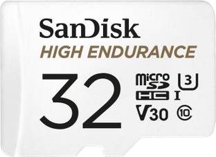 SanDisk High Endurance 32 GB MicroSD Card Class 10 100 MB/s  Memory Card