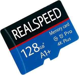 Realspeed REAL128G A11 128 GB MicroSD Card Class 10 140 MB/s  Memory Card Compatible with Mobile, Tablet, Computer