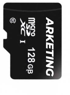 ARKETING A1T CN128 128 GB MicroSDHC Class 10 130 MB/s  Memory Card Compatible with Mobile, Tablet, Camera, Computer