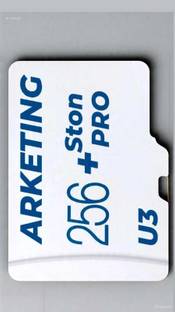 ARKETING C256 1256 256 GB MicroSDHC Class 10 135 MB/s  Memory Card Compatible with Camera, Computer, Gaming Console, Mobile, Tablet