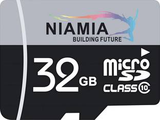 NIAMIA 32GB microSDHC Class 10 Speed Flash Memory Card (Up to 90MB/s) SPEED FLASH 32 GB MicroSDHC Class 10 90 MB/s  Memory Card Compatible with Camera, Computer, Gaming Console, Mobile, Tablet