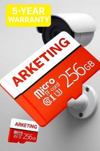 ARKETING M1-256 M1 256 GB MicroSDHC Class 10 120 MB/s  Memory Card Compatible with Camera, Mobile, Tablet, Computer, Gaming Console