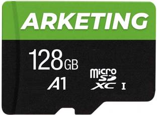 ARKETING U1 CN128 128 GB MicroSDHC Class 10 130 MB/s  Memory Card Compatible with Mobile, Tablet, Camera, Computer