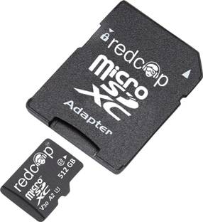 REDCOP RC-MSD-512GB SD Card 512 GB MicroSDXC Class 10 150 MB/s  Memory Card Compatible with Camera, Computer, Mobile, Tablet, Gaming Console