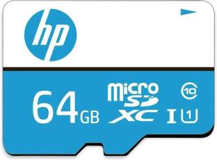 HP MX310/MI310 MI310 64 GB MicroSDXC Class 10 100 MB/s  Memory Card Compatible with Mobile, Tablet, Camera, Computer, Gaming Console