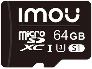 IMOU ST2-64-S1 MicroSDXC Memory Card 64 GB MicroSDXC Class 10 95 MB/s  Memory Card Compatible with Mobile