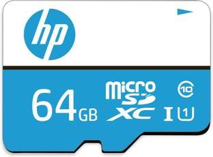 HP MI310 64 GB MicroSD Card Class 10 100 MB/s  Memory Card