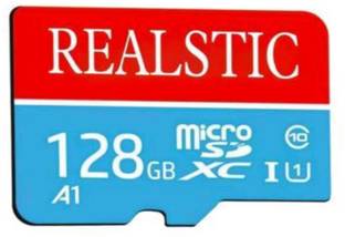 Realstic 128GB-R2 Ultra 128 GB MicroSDXC Class 10 130 MB/s  Memory Card Compatible with Camera, Mobile, Computer, Gaming Console