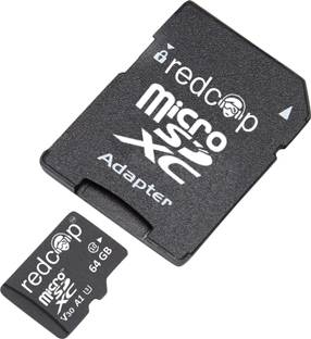 REDCOP SD Card 64 GB MicroSDXC Class 10 150 MB/s  Memory Card