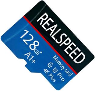 Realspeed microPlus U1 4K 128 GB MMC Micro Card Class 10 130 MB/s  Memory Card