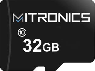 Mitronics 32GB memory card pack of 1 Set of 1 32 GB SD Card Class 10 40 MB/s  Memory Card Compatible with Camera, Computer, Gaming Console, Mobile, Tablet