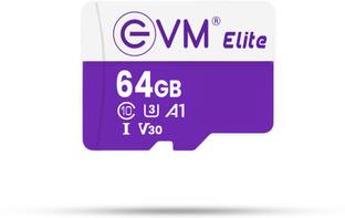 EVM EETF/64GU3 U3 V30 64 GB TF Card Class 10 100 MB/s  Memory Card Compatible with Computer