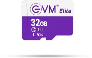 EVM EETF/32GU1 U3 V30 32 GB TF Card Class 10 100 MB/s  Memory Card Compatible with Computer, Mobile