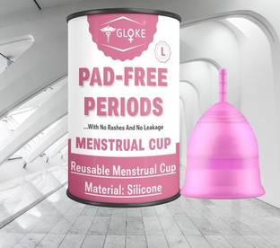 GLOKE Large Reusable Menstrual Cup